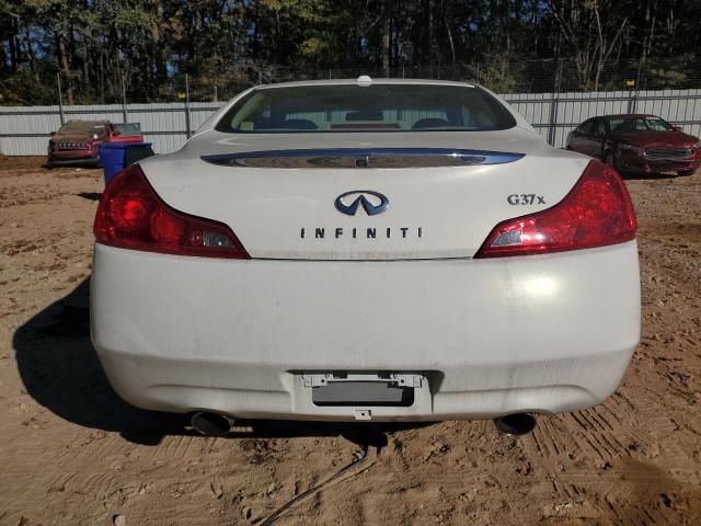 JNKCV64F69M650035 - 2009 INFINITI G37 WHITE photo 6