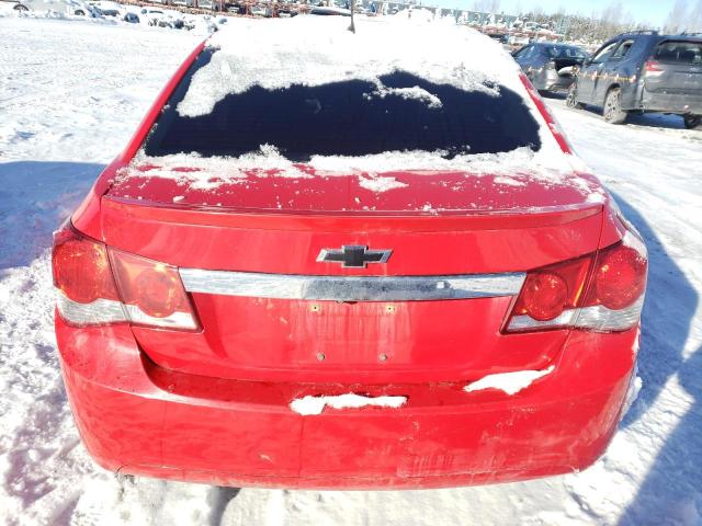 1G1P75SZ1F7229279 - 2015 CHEVROLET CRUZE RED photo 6