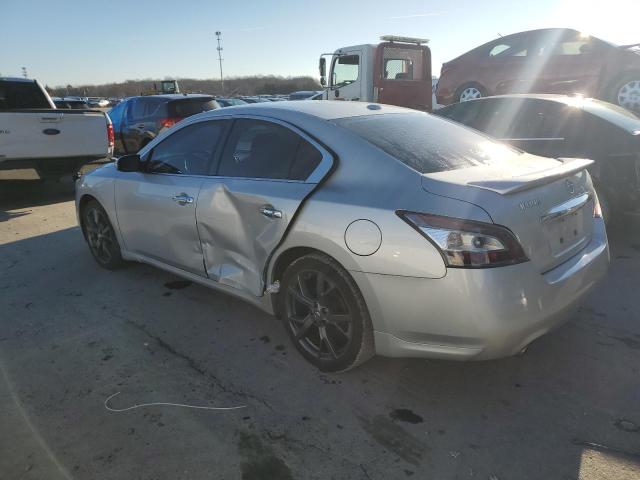 1N4AA5APXEC908526 - 2014 NISSAN MAXIMA S SILVER photo 2