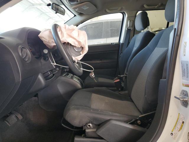 1C4NJCBA0FD124314 - 2015 JEEP COMPASS SPORT თეთრი ფოტო 7