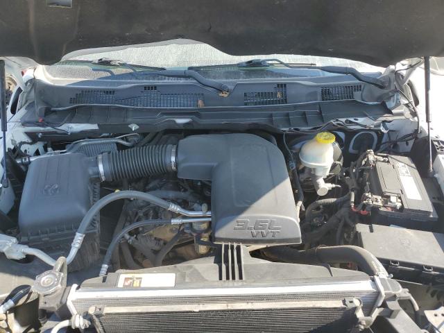 1C6RR7GGXHS807318 - 2017 RAM 1500 SLT WHITE photo 11