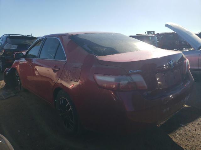 4T1BE46K99U331381 - 2009 TOYOTA CAMRY BASE RED photo 2