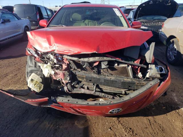 4T1BE46K99U331381 - 2009 TOYOTA CAMRY BASE RED photo 5