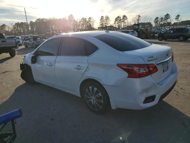 3N1AB7AP8GY240175 - 2016 NISSAN SENTRA S WHITE photo 2