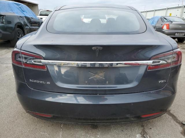 5YJSA1E22GF158096 - 2016 TESLA MODEL S Boz foto 6