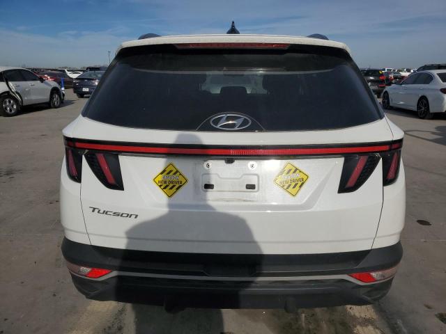 5NMJB3AE5NH073785 - 2022 HYUNDAI TUCSON SEL WHITE photo 6