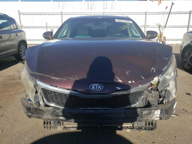 5XXGM4A72DG123485 - 2013 KIA OPTIMA LX BURGUNDY photo 5