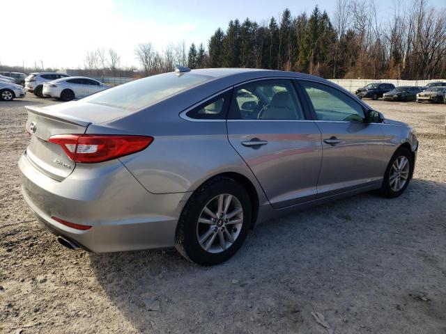 5NPE24AF8FH102474 - 2015 HYUNDAI SONATA SE SILVER photo 3