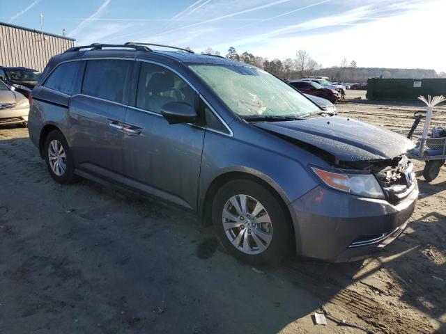 5FNRL5H67GB147349 - 2016 HONDA ODYSSEY EXL GRAY photo 4