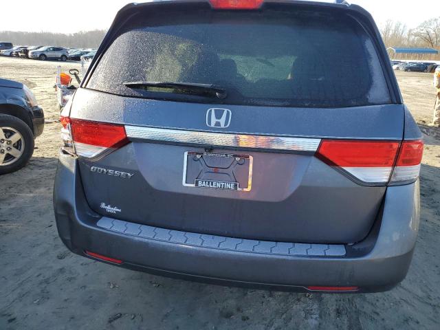 5FNRL5H67GB147349 - 2016 HONDA ODYSSEY EXL GRAY photo 6