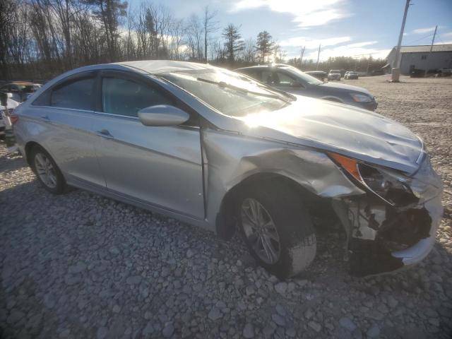 5NPEB4AC4DH587862 - 2013 HYUNDAI SONATA GLS GRAY photo 4