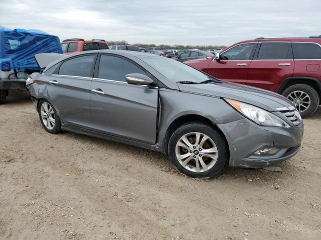 5NPEC4AC4DH638032 - 2013 HYUNDAI SONATA SE GRAY photo 4