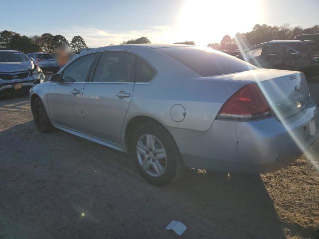 2G1WA5EK3A1103877 - 2010 CHEVROLET IMPALA LS SILVER photo 2