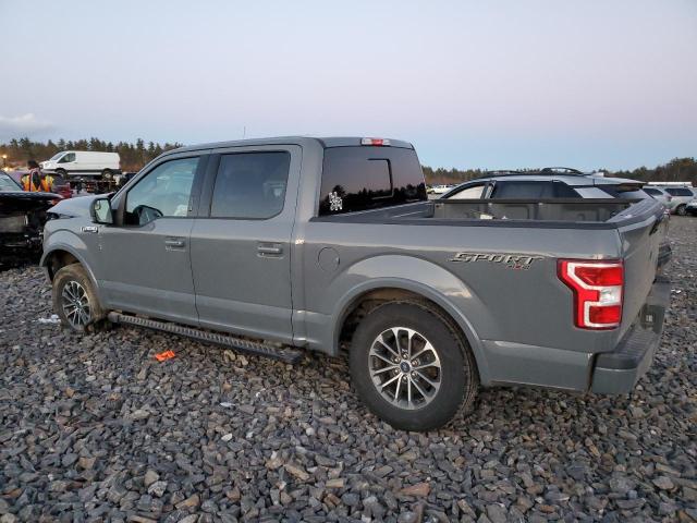 1FTEW1EP1KKE97762 - 2019 FORD F150 SUPERCREW GRAY photo 2