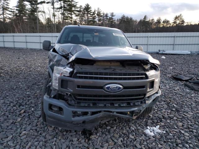 1FTEW1EP1KKE97762 - 2019 FORD F150 SUPERCREW GRAY photo 5