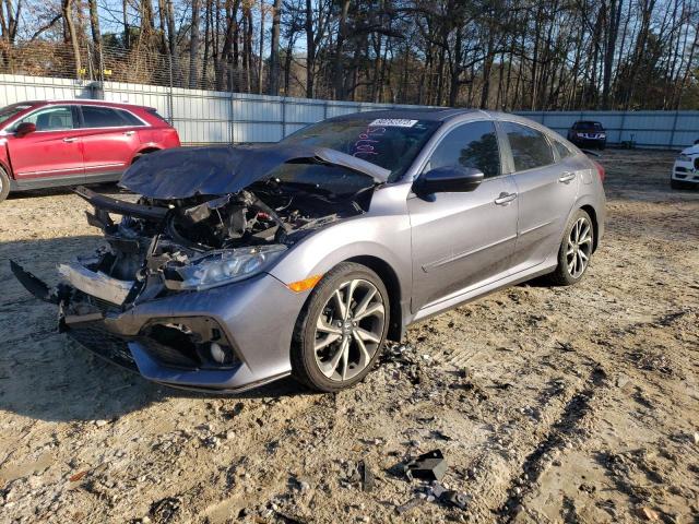 2HGFC1E5XJH707956 - 2018 HONDA CIVIC SI GRAY photo 1