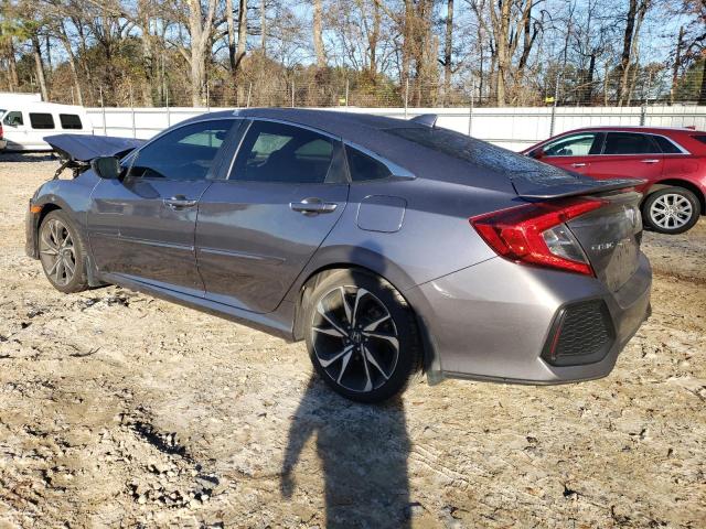 2HGFC1E5XJH707956 - 2018 HONDA CIVIC SI GRAY photo 2