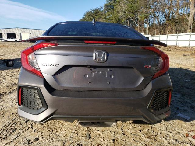 2HGFC1E5XJH707956 - 2018 HONDA CIVIC SI GRAY photo 6