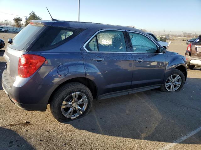 2GNALAEK1E6345328 - 2014 CHEVROLET EQUINOX LS BLUE photo 3