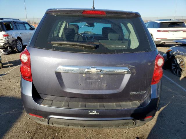 2GNALAEK1E6345328 - 2014 CHEVROLET EQUINOX LS BLUE photo 6