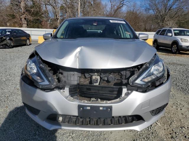 3N1AB7AP0HY240009 - 2017 NISSAN SENTRA S SILVER photo 5