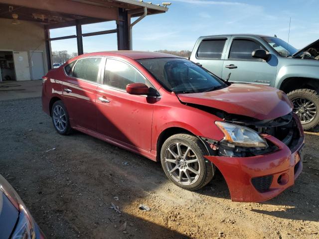 3N1AB7AP7EL662254 - 2014 NISSAN SENTRA S BURGUNDY photo 4