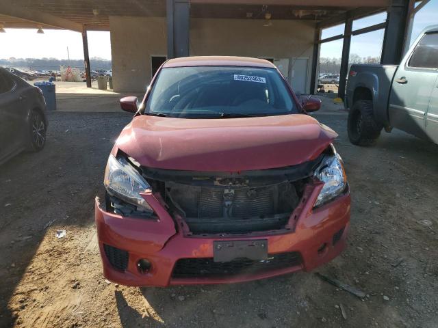 3N1AB7AP7EL662254 - 2014 NISSAN SENTRA S BURGUNDY photo 5