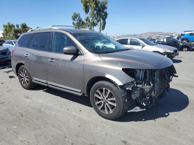 5N1AR2MMXDC673977 - 2013 NISSAN PATHFINDER S Brązowy zdjęcie 4