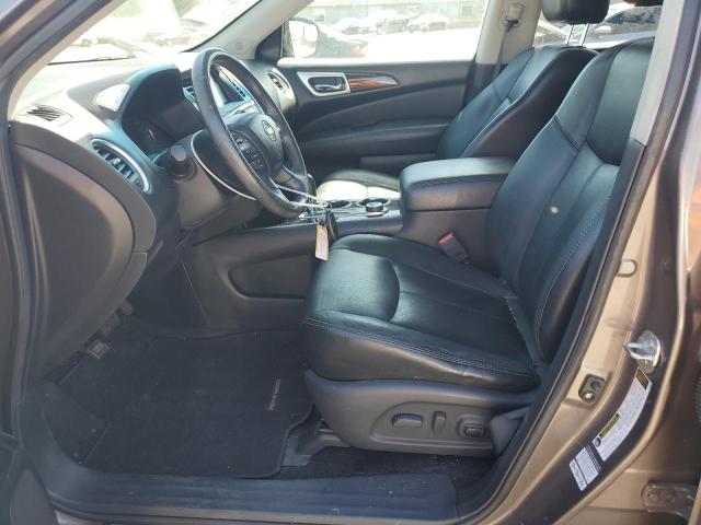 5N1AR2MMXDC673977 - 2013 NISSAN PATHFINDER S Brązowy zdjęcie 7