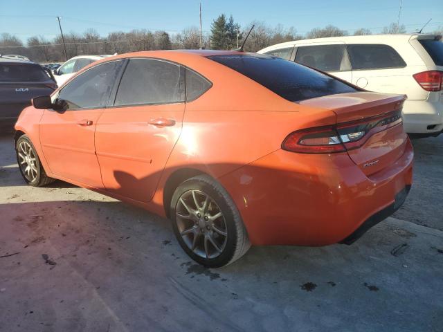 1C3CDFBB4FD243318 - 2015 DODGE DART SXT ORANGE photo 2