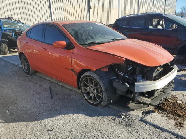 1C3CDFBB4FD243318 - 2015 DODGE DART SXT ORANGE photo 4