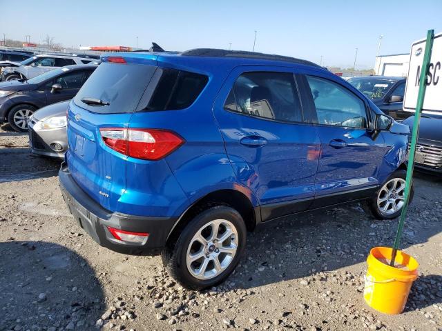 MAJ6P1UL3JC181164 - 2018 FORD ECOSPORT SE BLUE photo 3