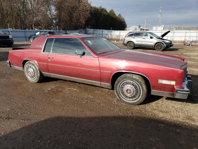 1G6EL5787FE675736 - 1985 CADILLAC ELDORADO RED photo 4