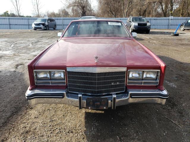 1G6EL5787FE675736 - 1985 CADILLAC ELDORADO RED photo 5