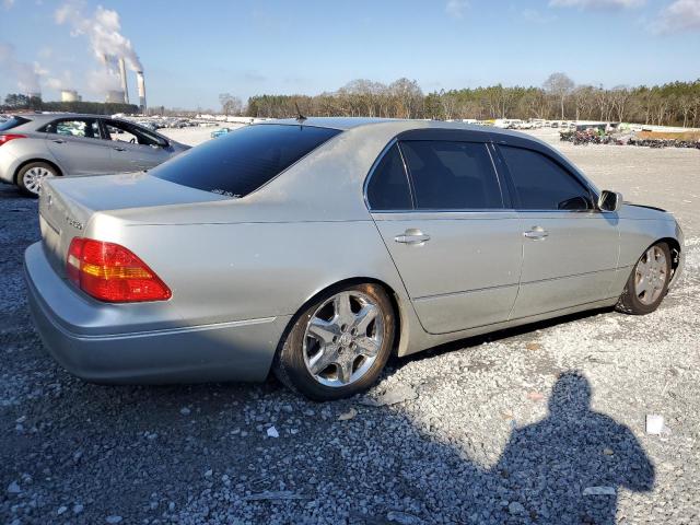 JTHBN30F330121057 - 2003 LEXUS LS 430 SILVER photo 3