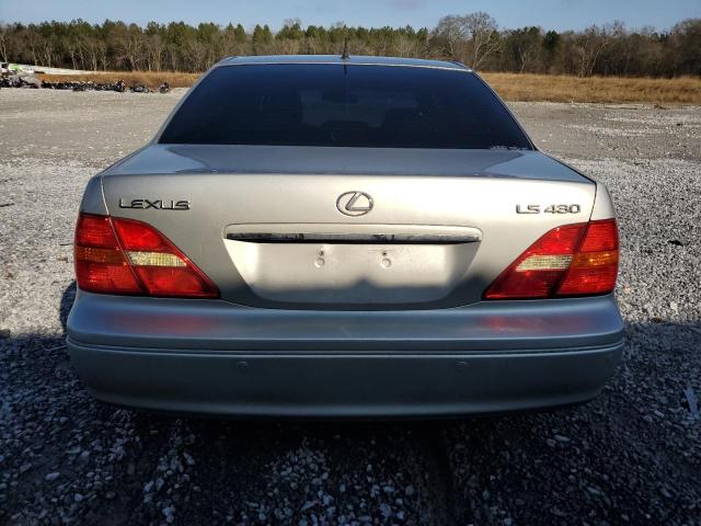 JTHBN30F330121057 - 2003 LEXUS LS 430 SILVER photo 6