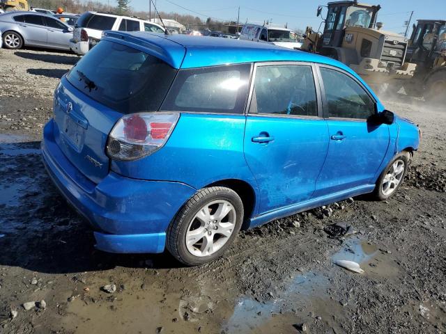2T1KR30EX8C700220 - 2008 TOYOTA COROLLA MA XR BLUE photo 3