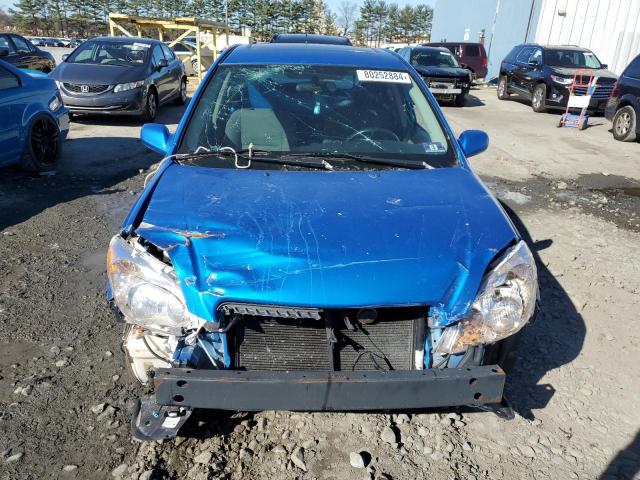 2T1KR30EX8C700220 - 2008 TOYOTA COROLLA MA XR BLUE photo 5