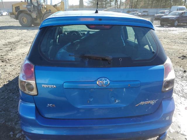 2T1KR30EX8C700220 - 2008 TOYOTA COROLLA MA XR BLUE photo 6