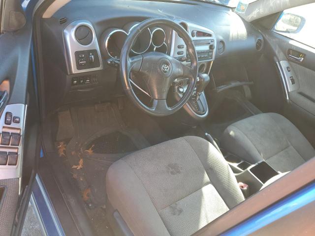 2T1KR30EX8C700220 - 2008 TOYOTA COROLLA MA XR BLUE photo 8