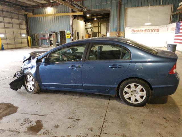 19XFA1F50AE054004 - 2010 HONDA CIVIC LX BLUE photo 2