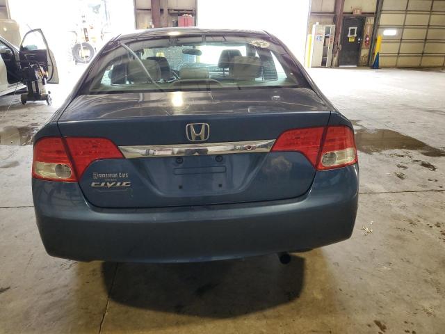 19XFA1F50AE054004 - 2010 HONDA CIVIC LX BLUE photo 6