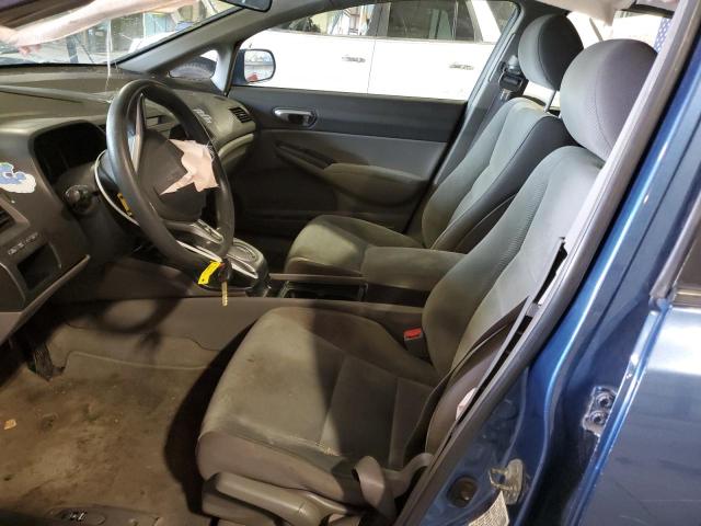 19XFA1F50AE054004 - 2010 HONDA CIVIC LX BLUE photo 7