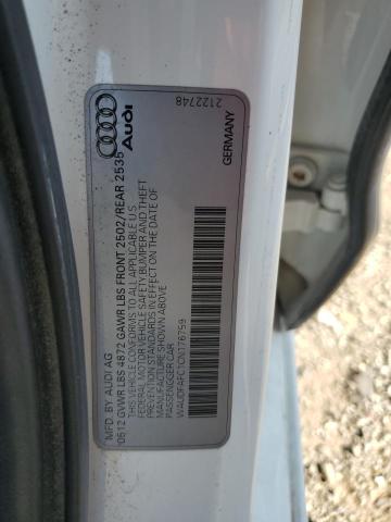 WAUDFAFC1CN176759 - 2012 AUDI A6 PREMIUM PLUS WHITE photo 12