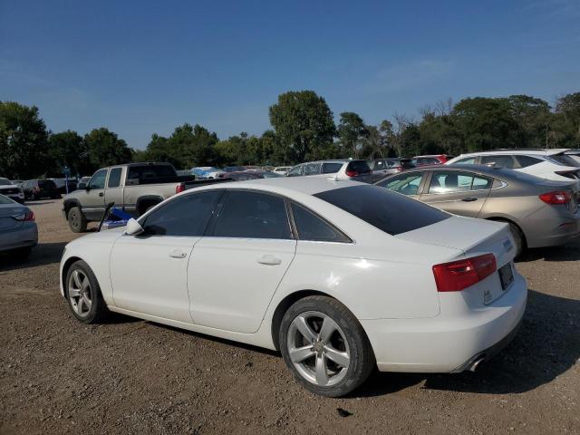 WAUDFAFC1CN176759 - 2012 AUDI A6 PREMIUM PLUS WHITE photo 2
