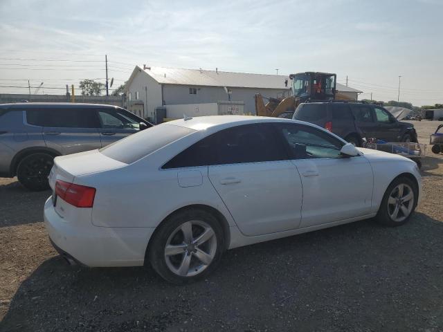 WAUDFAFC1CN176759 - 2012 AUDI A6 PREMIUM PLUS WHITE photo 3