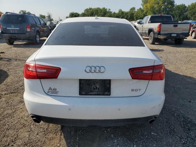 WAUDFAFC1CN176759 - 2012 AUDI A6 PREMIUM PLUS WHITE photo 6