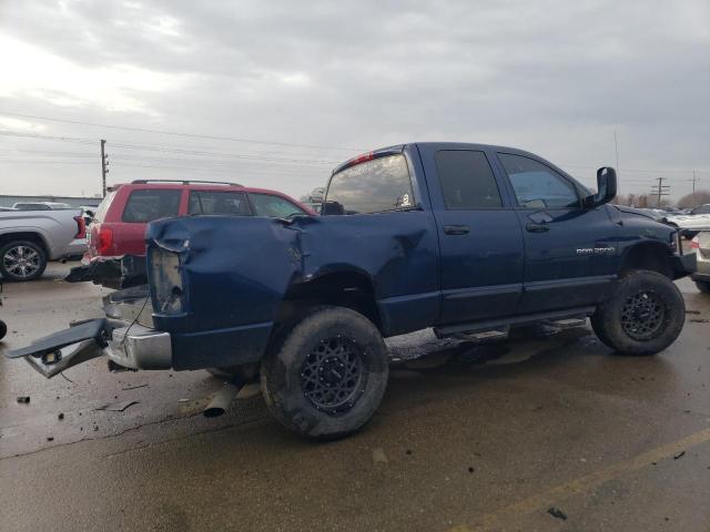 3D7KU28C13G826644 - 2003 DODGE RAM 2500 ST BLUE photo 3