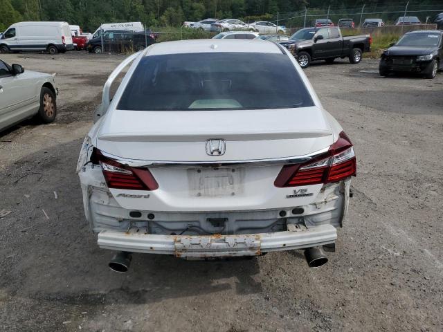 1HGCR3F98GA029178 - 2016 HONDA ACCORD TOURING WHITE photo 6