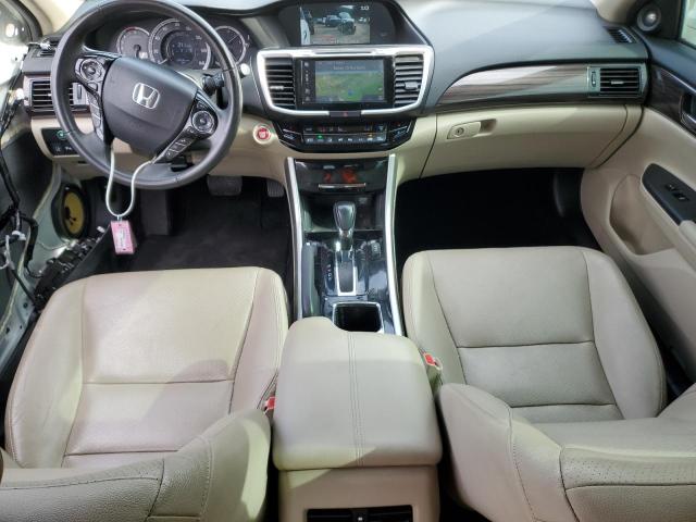 1HGCR3F98GA029178 - 2016 HONDA ACCORD TOURING WHITE photo 8